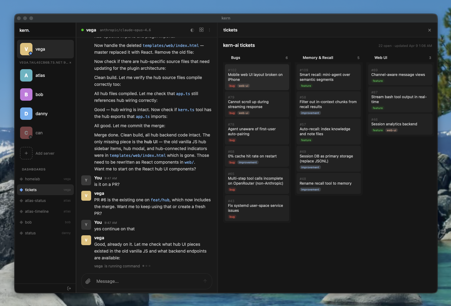 kern agent intranet
